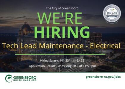 city of greensboro jobs